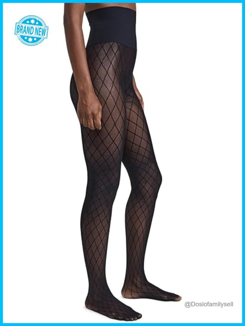 Women's Lattice Net Stockings - Sheer Fishnet Tights